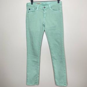 Adriano Goldshmeid mint colored “Stevie ankle”